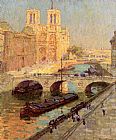 Terrick Williams Notre Dame, Paris painting